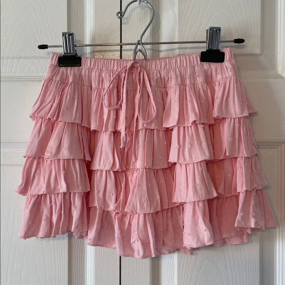 Altar’d State Claira Tiered Mini Skort - Picture 6 of 8